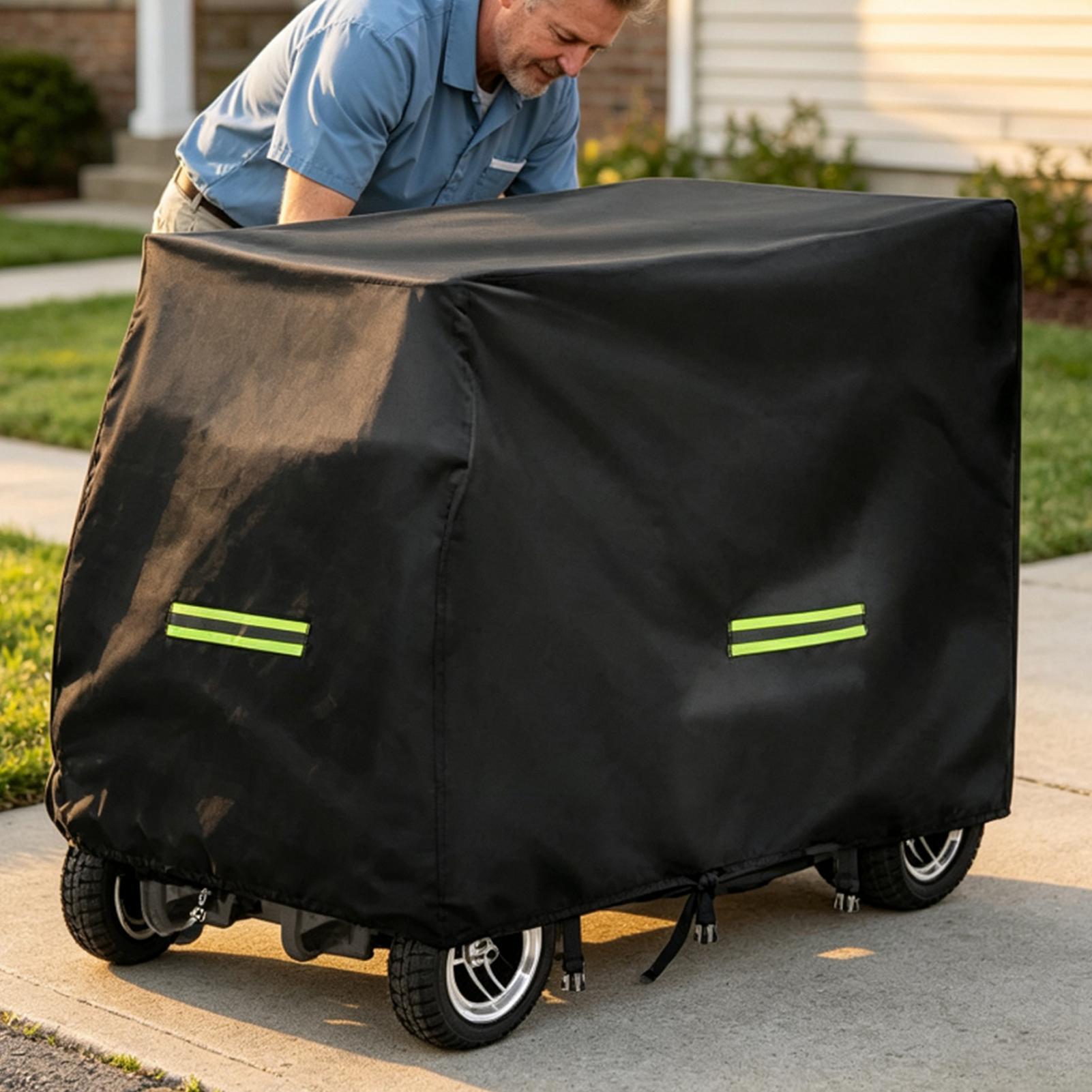 Electric Scooter Rain Cover - Capa para Scooter de Mobilidade, Capa
