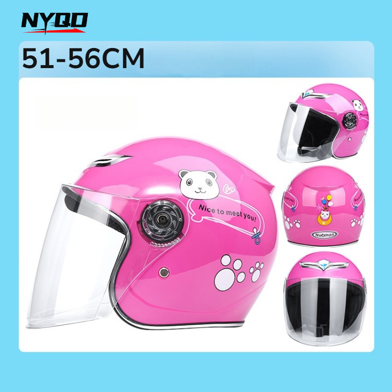 Kids Electric Scooter - Capacete de motocicleta para crianças, capacete