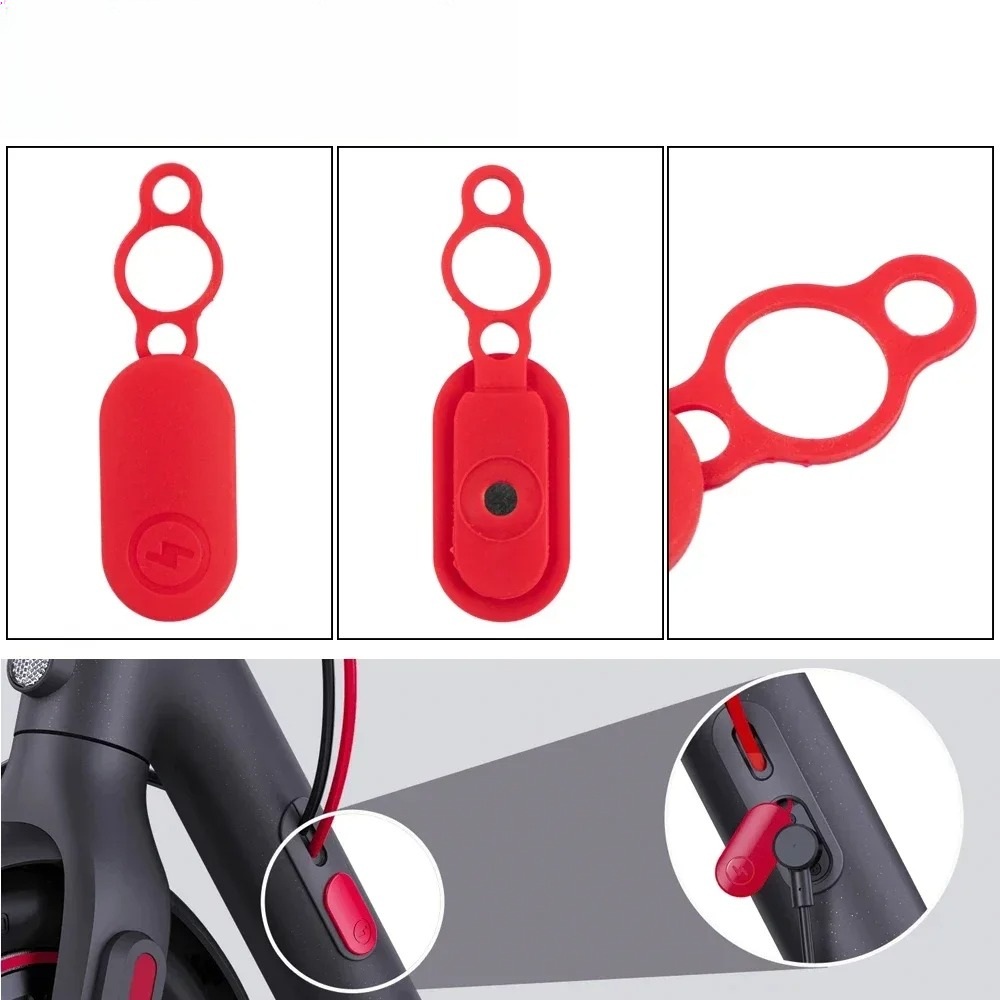 Porta de carga de energia da b - Electric Scooter Rain Cover avaliação e preço